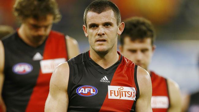 Brent Stanton playing for Essendon in 2015. Picture: Michael Klein