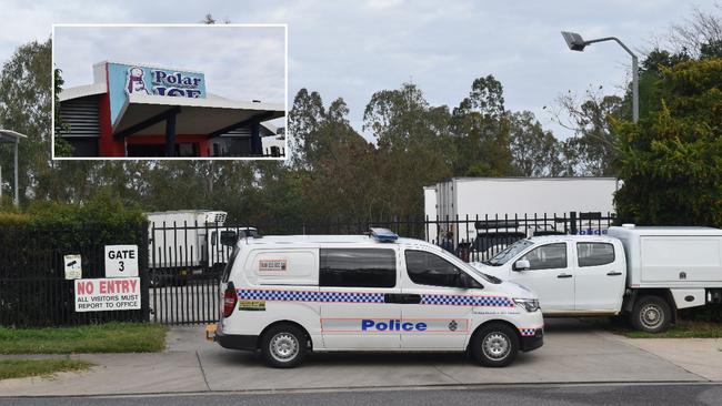 A man was killed in a workplace incident at the Polar Ice premises in Ipswich in the early hours of Tuesday morning.