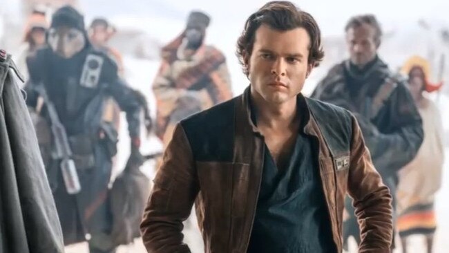Alden Ehrenreich in Solo: A Star Wars Story.