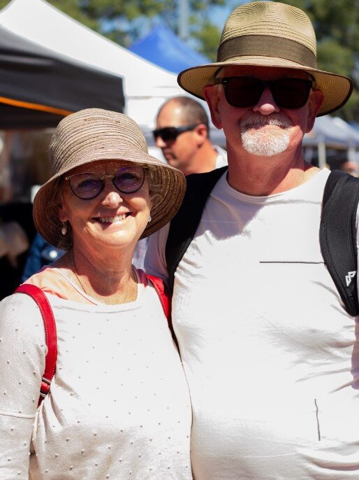 Brian and Karen attended the festival all the way from Melbourne!