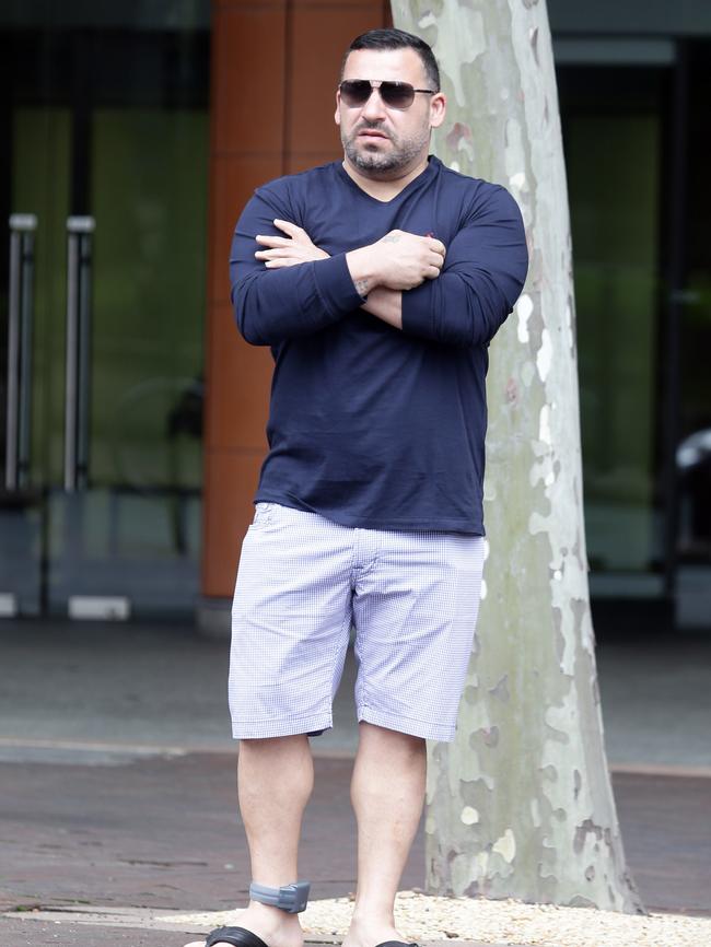 Michael Ibrahim outside his home in Sydney.