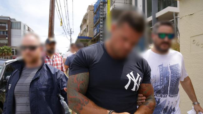 Darren Mohr during his 2016 arrest. Source: NSW Police