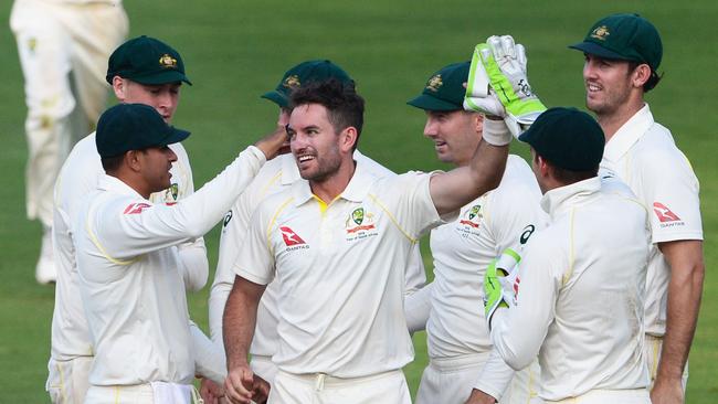 Chadd Sayers grabbed two wickets in the final session.