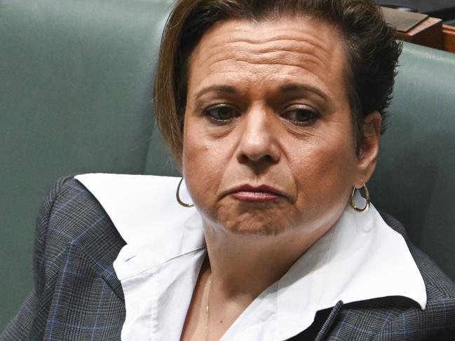 CANBERRA, Australia - NewsWire Photos - August 22, 2024: Michelle Rowland MP during Question Time at Parliament House in Canberra. Picture: NewsWire / Martin Ollman