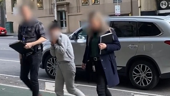 Police tapped the phone of Marrogi’s partner Antonietta Mannella (centre) to amass intelligence on the crime crew. Picture: Australian Federal Police