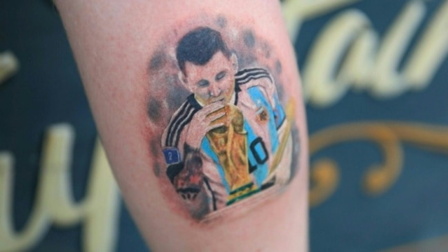 World Cup 2022 Influencer Instantly Regrets Lionel Messi Face Tattoo Champions Au