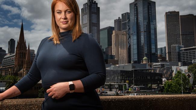 The Property Council’s Danni Hunter says she expects public sector workers to return to the office. Picture: Tony Gough