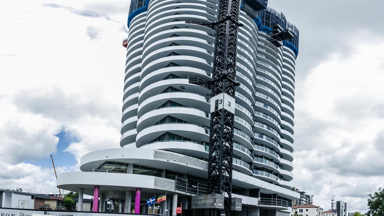 The Chevron One development on Chevron Island. Picture: Glenn Campbell