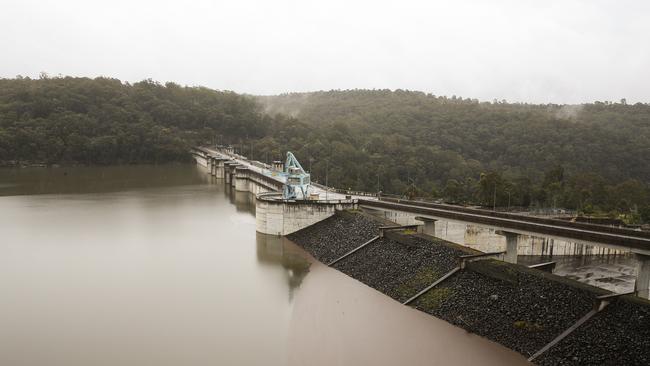 A “deadly deluge” could cause Sydney’s Warragamba Dam to spill over. Picture: NCA NewsWire / Gaye Gerard