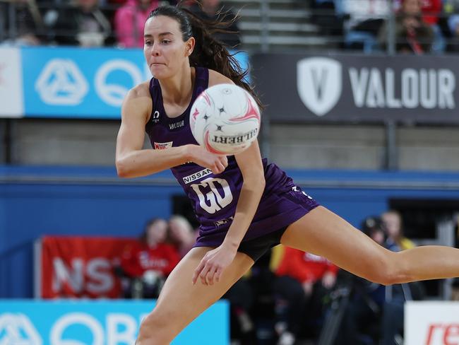 Defender Ruby Bakewell-Doran has been named as Australian captain for the Fast5 Netball World Series in Christchurch. Picture: Jeremy Ng/Getty Images