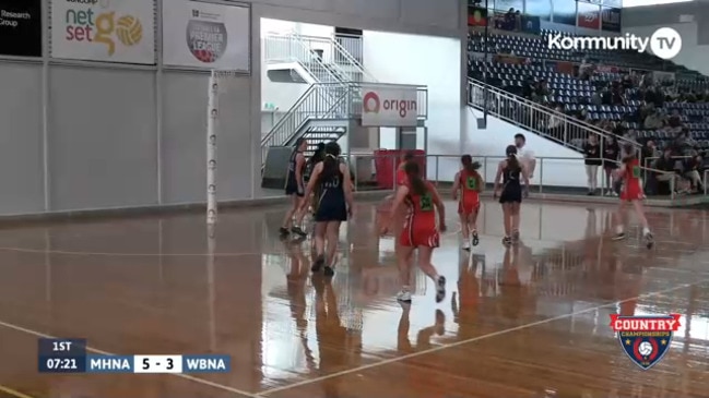 Replay: Netball SA Country Championships - Mid Hills 1 v Western Border 1 (U13A)