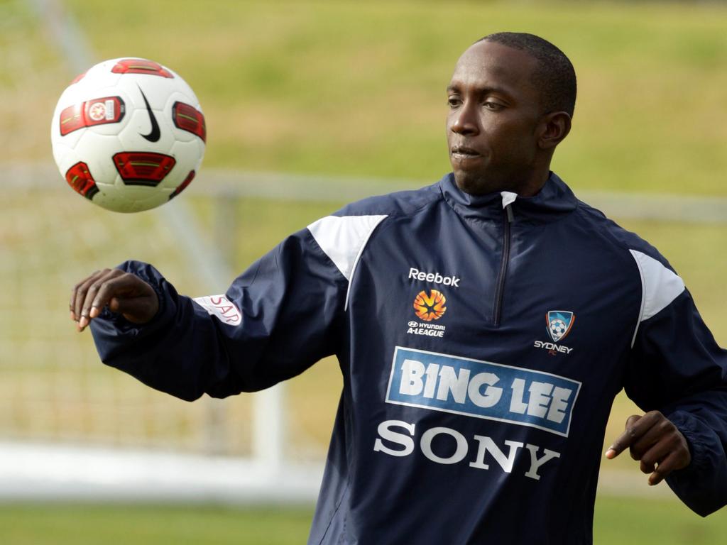 Former Sydney FC star Dwight Yorke will coach the A-League All Stars. Picture: Mark Evans