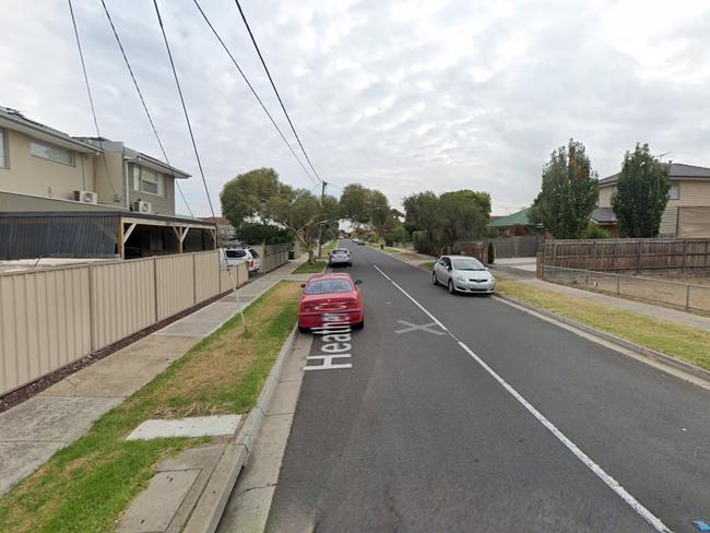 Police are investigating the fire on Heather CT in Glenroy. Picture: Google Maps