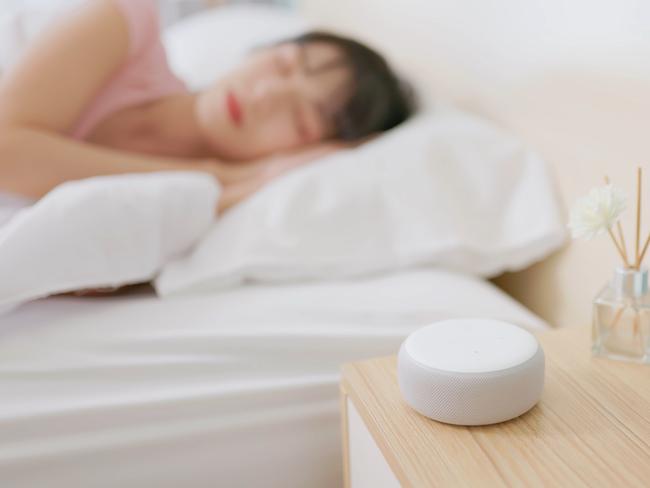 A sleep expert has claimed white noise machines can be harmful to babies. Picture: iStock