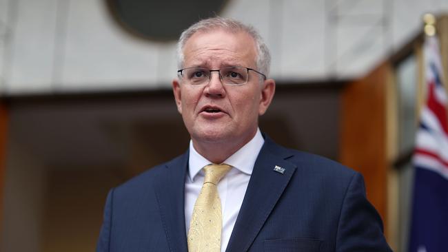 Prime Minister Scott Morrison and other Liberal Party’s federal executive members intervened in a NSW preselection saga last week which guarantees Farrer MP Sussan Ley won’t have to face a branch member vote. Picture: NCA NewsWire/Gary Ramage