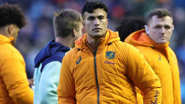 Joseph-Aukuso Suaalii will play for the Wallabies against Ireland. Picture: David Rogers/Getty Images