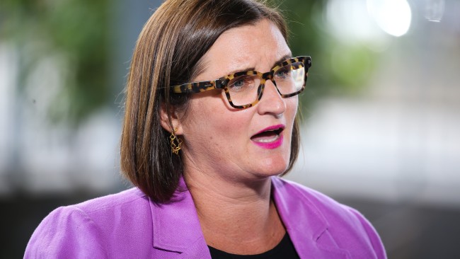NSW Education Minister Sarah Mitchell accused unions of politicising pay negotiations. Picture Gaye Gerard / NCA Newswire.