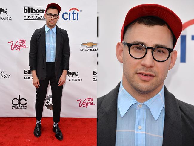 Jack Antonoff arrives for the 2014 Billboard Music Awards. Pictures: Getty