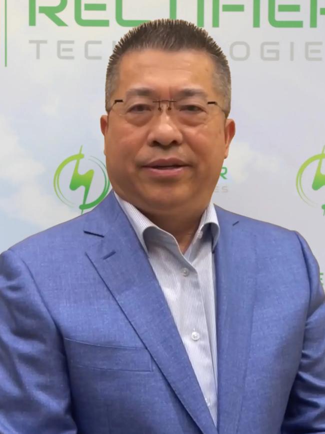 Rectifier Technologies chairman Yingming Wang.