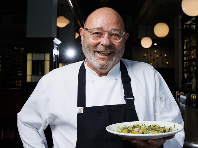 Restaurateur Tony Percuoco who is celebrating 50 years as a chef at Tartufo Ristorante in Fortitude Valley. Picture Lachie Millard