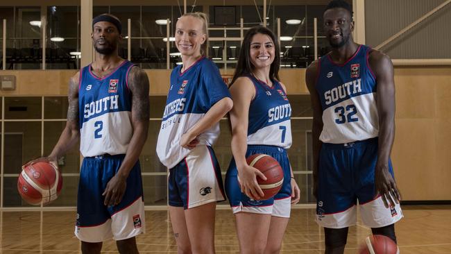 South Adelaide stars Jeremy Smith (left) and Alex Starling (right) have been dominant in 2022 and could win the Panthers a title this weekend. Picture: Naomi Jellicoe