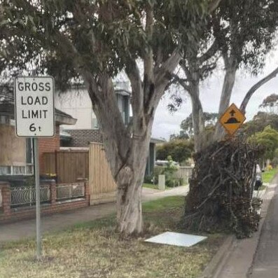 The street usually has a six-tonne load limit.