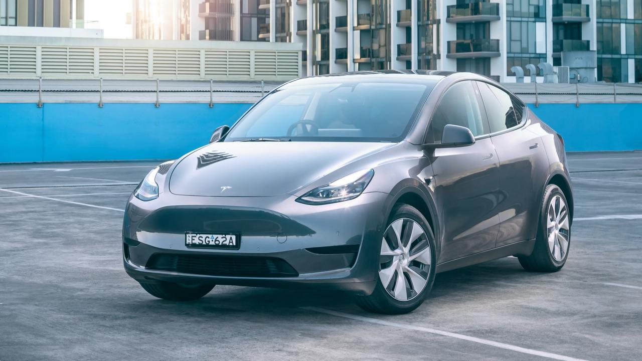 Tesla’s Model Y is selling well, despite a $75,000 price tag. Picture: Thomas Wielecki