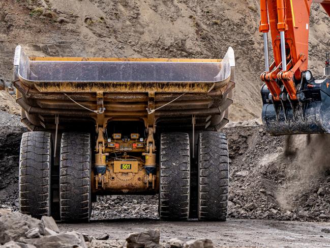 New Hope Corporation's New Acland coal mine in Queensland. Picture: Peter Turnbull