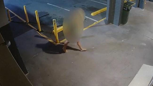 A teen boy linked to an alleged kidnapping seen on CCTV outside Slade Point Central on February 12, 2022. Charges linked to this matter have been dropped. Picture: Contributed