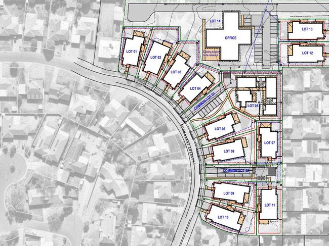 The proposed lots on Wheelers Ln, Dubbo. Photo: Supplied.