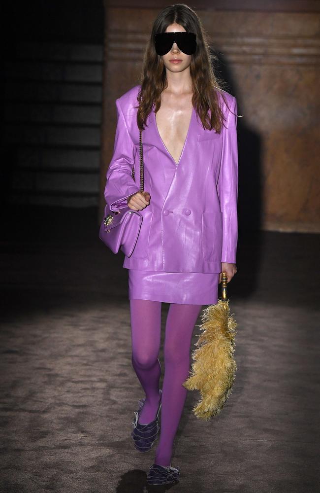 Purple reign. Picture: Getty Images for Gucci