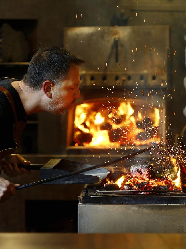 Chef Lennox Hastie at Firedoor. Picture: John Appleyard