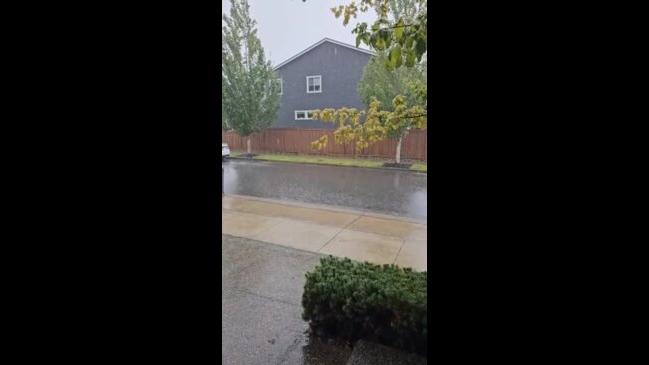 Heavy Downpours Soak Bothell, Washington