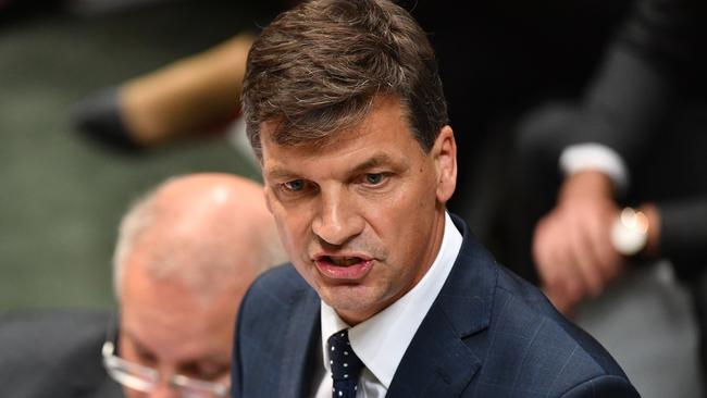 Minister for Energy Angus Taylor. Picture: Mick Tsikas/AAP