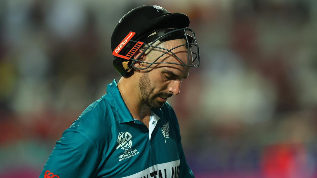 New Zealand on brink of crashing out of T20 World Cup after defeat to West Indies
