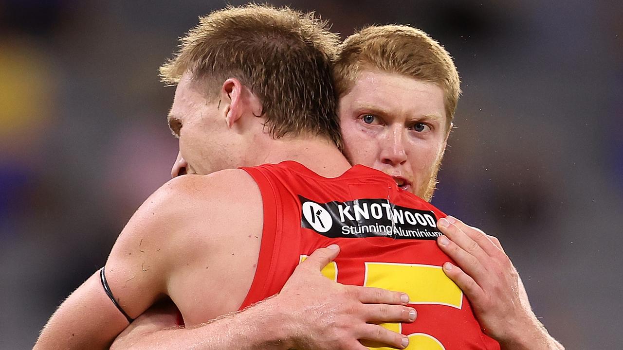 David King predicts Noah Anderson is going to be the best midfielder in the competition, Gold Coast Suns’ midfield dominance against West Coast Eagles, points from stoppage, reactions
