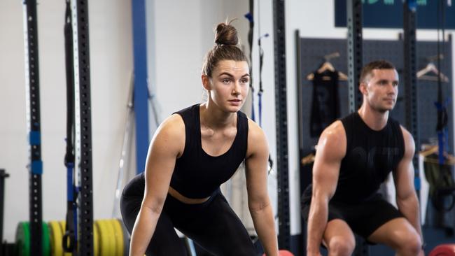 Clients exercise inside a Body Fit Training studios. Picture: Supplied/Body Fit Training