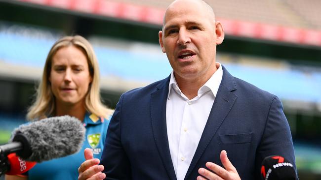 Cricket Australia CEO Nick Hockley will step down at the end of the summer. Picture: Morgan Hancock/Getty Images for Cricket Australia