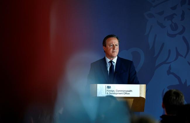 UK Foreign Secretary David Cameron called for an increase in defence spending by NATO members