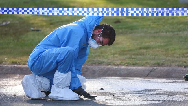 The scene has been described as ‘complex’ by investigators. Picture: NCA NewsWire / Brandan Beckett