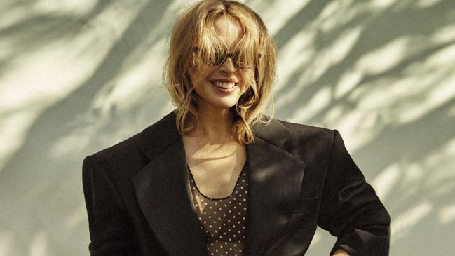 Kylie Minogue is Vogue Australia’s October 2023 issue cover star. Picture: Alique for Vogue Australia​