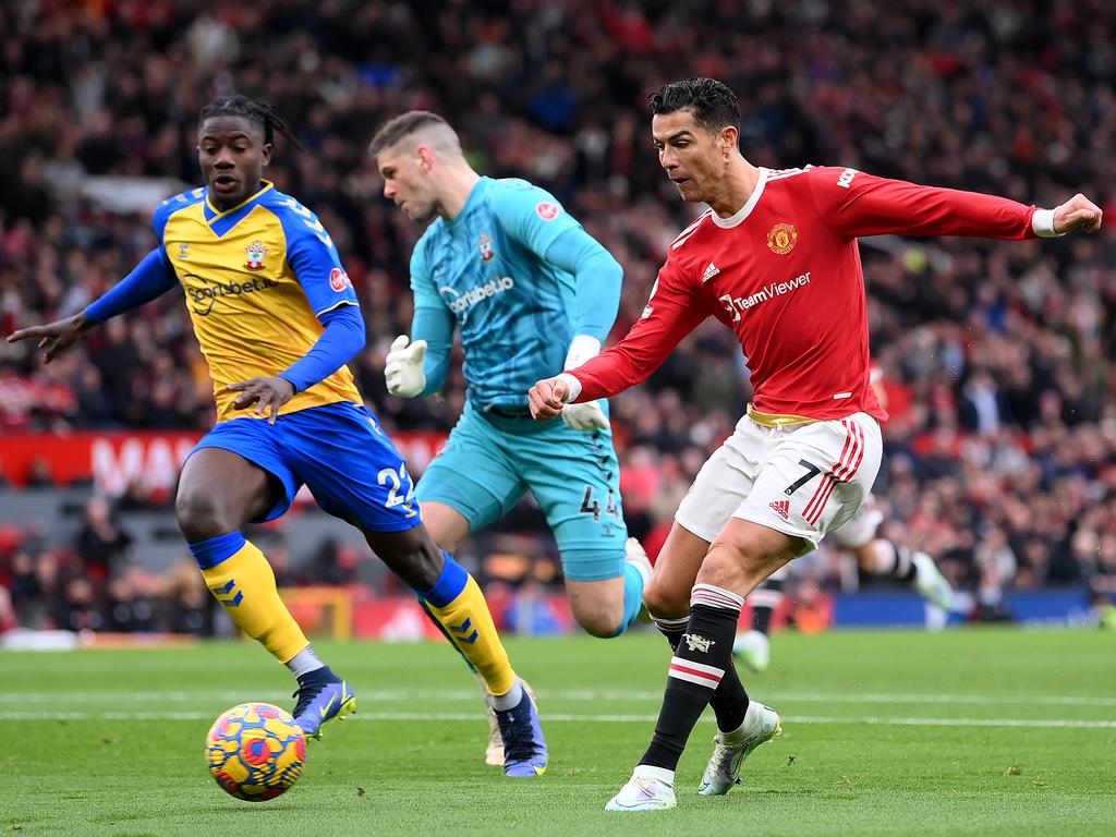 Cristiano Ronaldo is unlikely to make any real difference for Manchester United in the Champions League, despite his hefty price tag. Picture: Laurence Griffiths/Getty Images