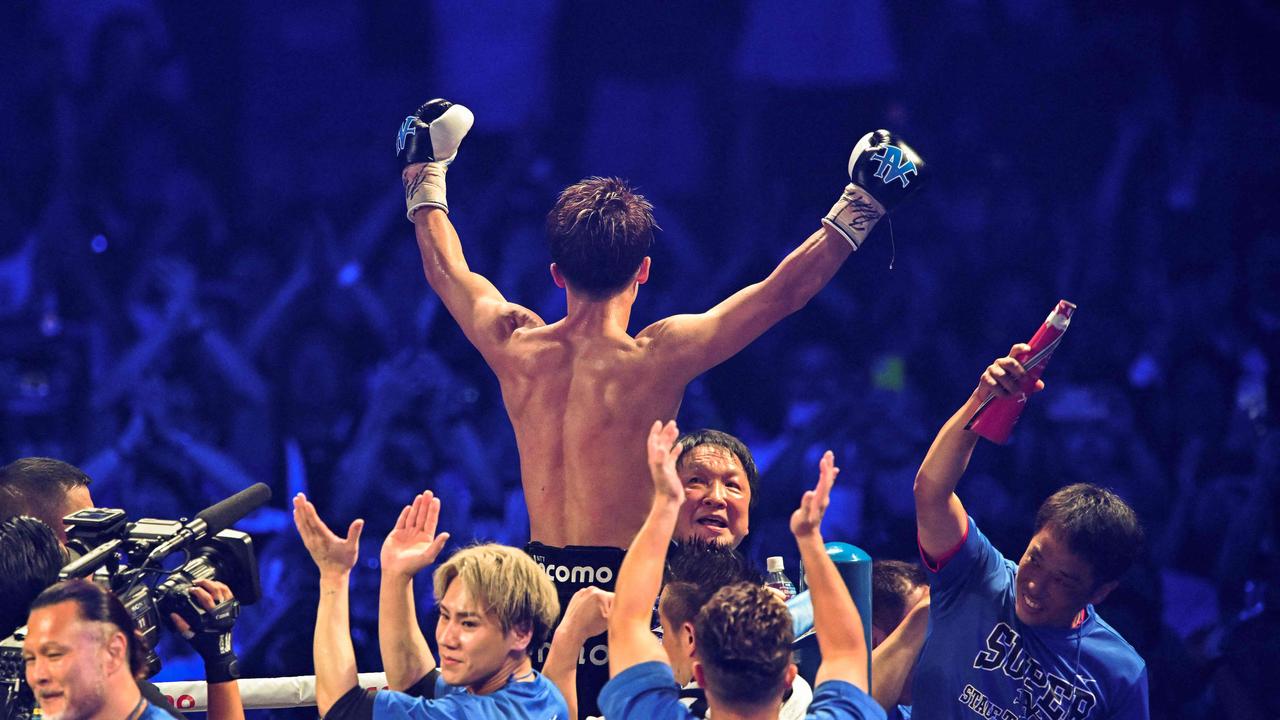 Naoya Inoue is a bad man. Photo by Kazuhiro NOGI / AFP.