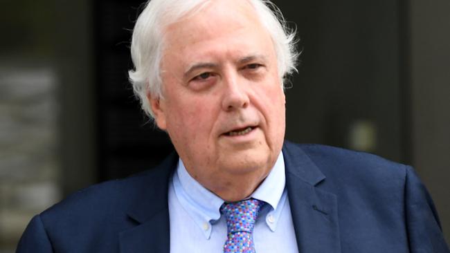 Businessman and former federal MP Clive Palmer in Brisbane.