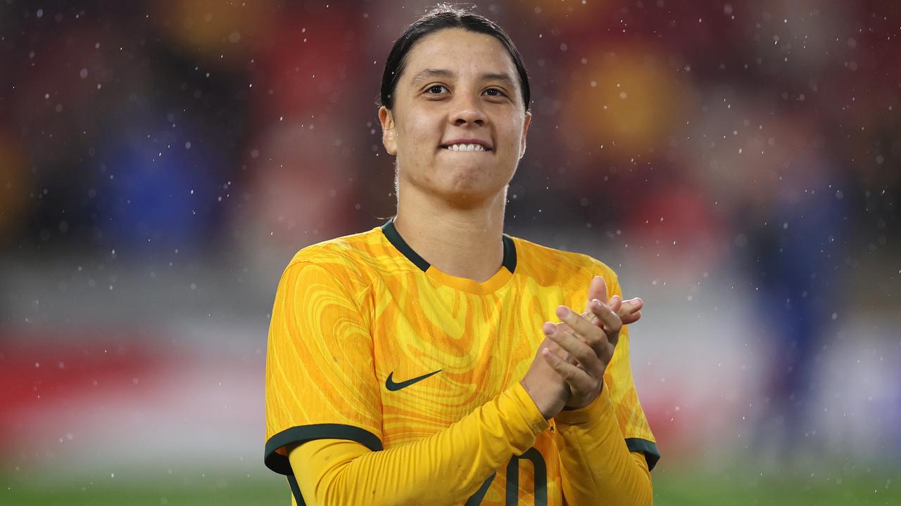 Sam Kerr will headline the Matildas squad for the Women's World Cup. (Photo by Ryan Pierse/Getty Images)