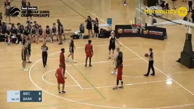 Replay: Basketball Australia School Championships Day 3 - (20M1) Brisbane Boys v Barker College