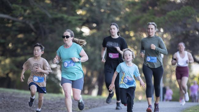 Mother's Day Classic run and walk at Bellerive. Picture: Chris Kidd