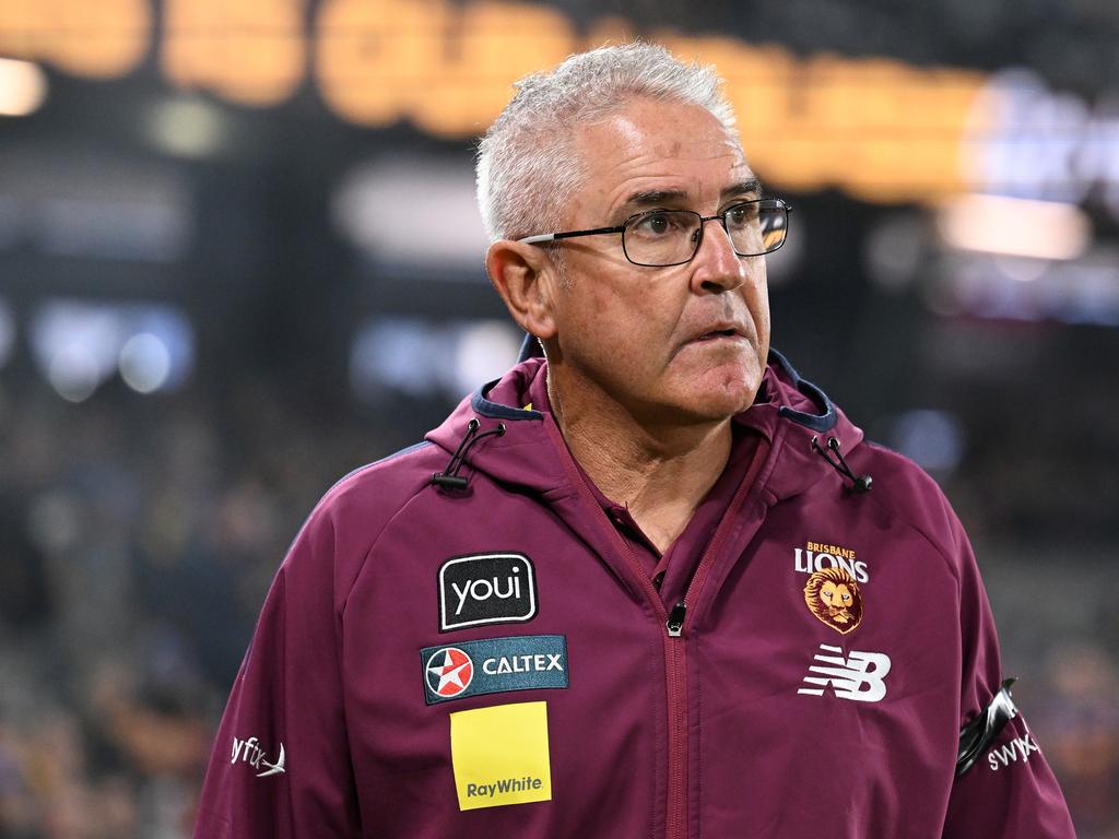 Lions coach Chris Fagan admits his side is in a ‘precarious position’. Picture: Daniel Pockett/Getty Images