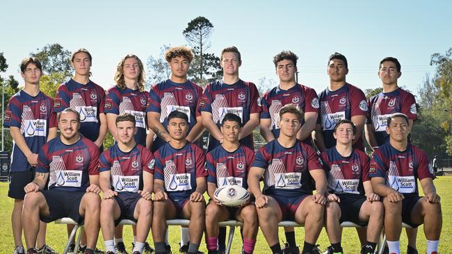 The open reserve grade Ipswich State High School Rugby league team which won the 2019 premiership.