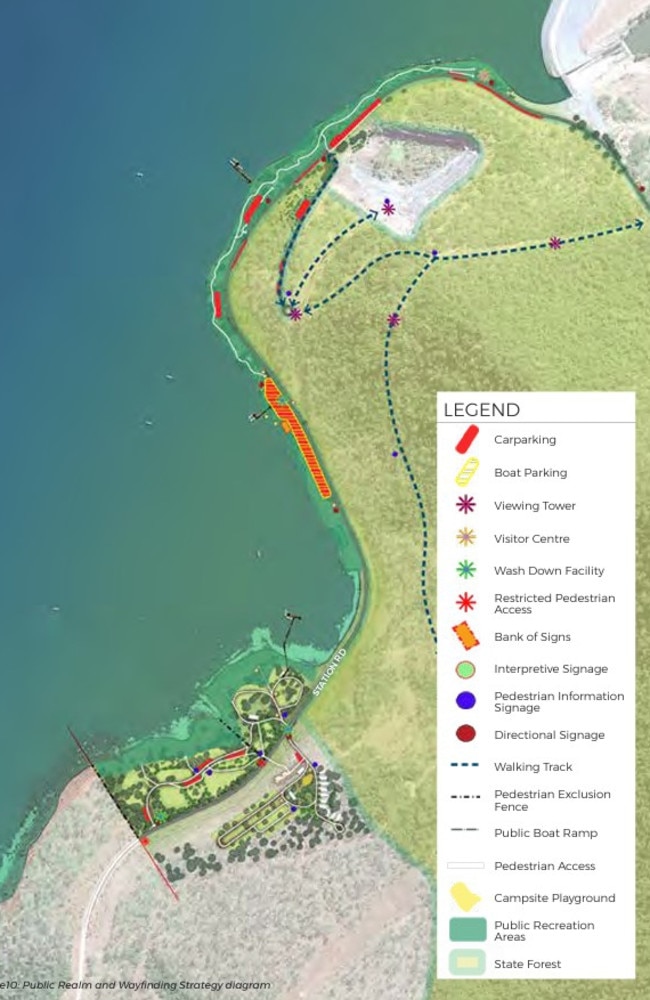 Whitsunday Regional Council will be redeveloping camping facilities at Lake Proserpine. Photo: Contributed